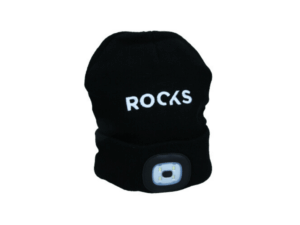 ROOKS Czapka z lampką 80 lm czarna