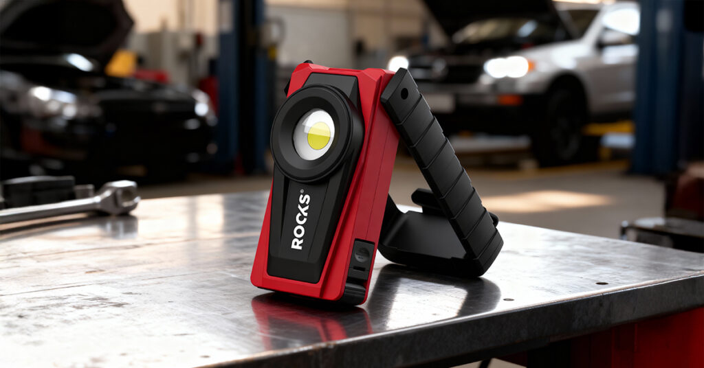 ROOKS Lampa warsztatowa B1 FRAME 1200 / 200 lum 2600 mAh