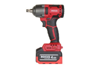 ROOKS 20 V AQ-ONE klucz udarowy 400 Nm komplet z akumulatorem 4 Ah ładowarką i walizką
