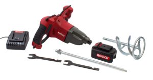 ROOKS 20 V AQ-ONE mieszadło 450/720 obr./min 120 mm kpl. z akumulatorem 4 Ah OK-03.4315