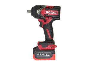 ROOKS 20V AQ-ONE Klucz udarowy 1200 Nm komplet z akumulatorem 4Ah ładowarką i walizką