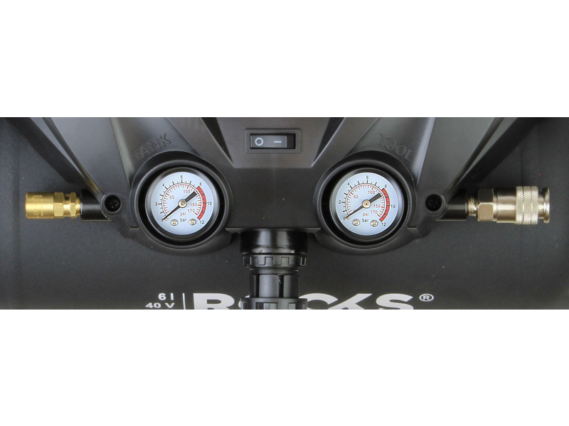 ROOKS 20V AQ-ONE Kompresor 6l 1 kM 8 BAR 36V bez osprzętu OK-03.4327