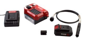 ROOKS 20V AQ-ONE Elastyczna mini szlifierka uniwersalna 5-33 K kpl. z akcesoriami i baterią 2 Ah