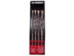 ROOKS Wiertła do betonu SDS-Plus 160 mm komplet 4 elementy 6 mm 8 mm 10 mm 12 mm OK-03.4653