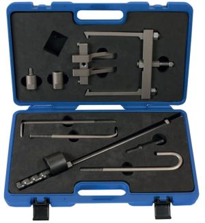 ROOKS Zestaw ściągaczy do kół pasowych i podwozia z młotem rewersyjnym 9 elementów VIBRO SYSTEM