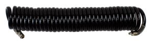 ROOKS Przewód pneumatyczny spiralny PU ze złączami 16 x 10 mm 10 m