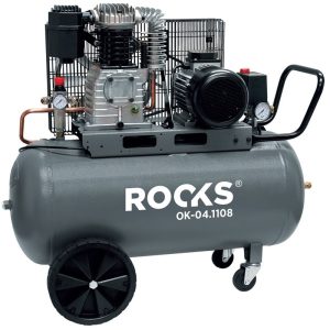 ROOKS Kompresor tłokowy 150 l 3 kM 245 l/min 230 V 10 BAR 
