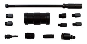 ROOKS Zestaw do wtryskiwaczy Bosch Delphi Siemens Denso z młotem bezwładnościowym 4 kg 9 elementów