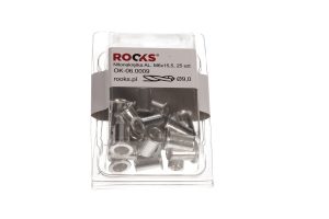 ROOKS Nitonakrętka AL M 6 x 15,5 25 szt.
