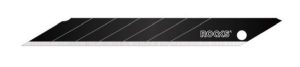 ROOKS Ostrza do noża SK2H STANDARD BLACK 9 mm - 10 szt