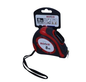 ROOKS Miara zwijana z gumową osłoną 8 m