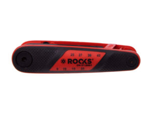 ROOKS Klucze imbusowe FUTURO POCKET TORX-R TR9-TR40 7 elementów