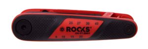 ROOKS Klucze imbusowe FUTURO POCKET TORX-R TR9-TR40 7 elementów
