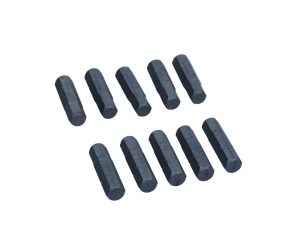 ROOKS Bit do wkrętarki 1/4" x 25 mm x  HEX 6 udarowy CrVMoSi kpl. 10 szt.