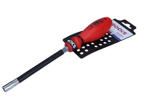 ROOKS Wkrętak giętki z nasadką 8 mm x 150 mm