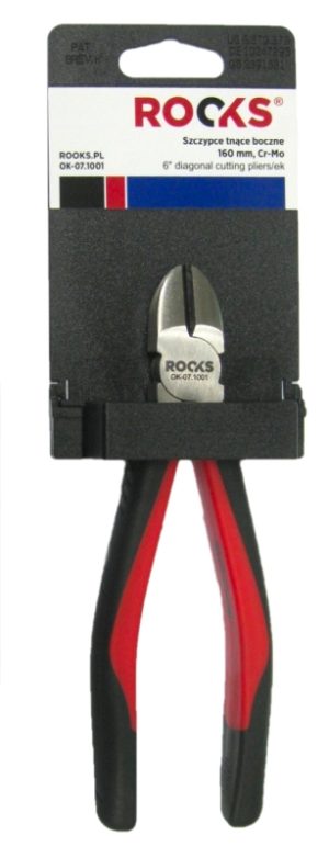 ROOKS Szczypce tnące boczne 160 mm Cr-Mo
