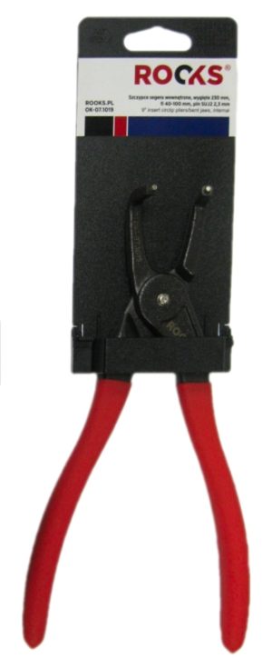 ROOKS Szczypce Segera wewnętrzne wygięte 230 mm