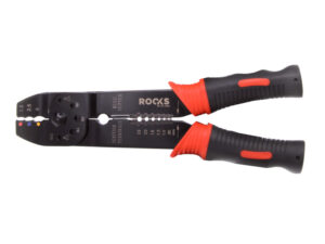 ROOKS Szczypce do ściągania izolacji i końcówek konektorowych 200 mm