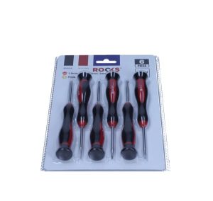 ROOKS Zestaw wkrętaków precyzyjnych 6 elementów