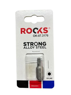 ROOKS Bit 10 mm 3/8" SPLINE M8 x 30 mm S2