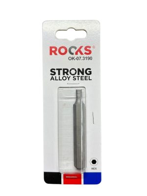 ROOKS LONG Bit 10 mm 3/8" Hex 5 mm x 75 mm S2