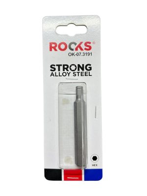 ROOKS LONG Bit 10 mm 3/8" Hex 6 mm x 75 mm S2