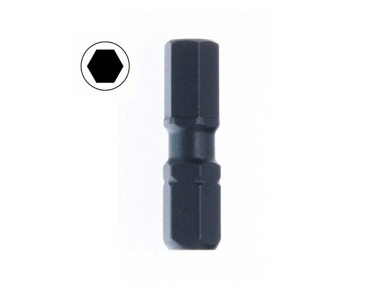 ROOKS Bit udarowy 1/4" x 25mm HEX6 do OK-01.0037 OK-07.3317