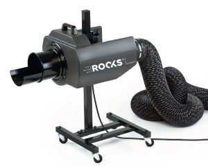 ROOKS Wyciąg spalin mobilny 430 m3/h 0,37 kW fi 120 mm 230 V