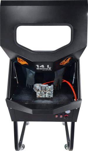 ROOKS Myjka ciśnieniowa kabinowa z podgrzewaniem 60' 8 BAR 14 l