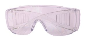 ROOKS Okulary gogle ochronne UV białe