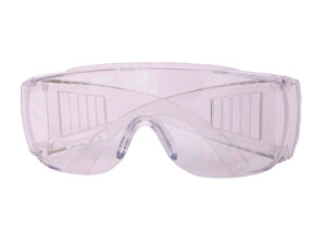 ROOKS Okulary gogle ochronne UV białe