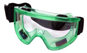 ROOKS Okulary gogle ochronne UV białe