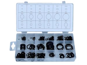 ROOKS Zestaw O-ringów gumowych 18 rodzajów 225 elementów