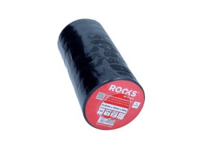 ROOKS Taśma elektroizolacyjna - czarna 0,13 mm x 15 mm x 20 m
