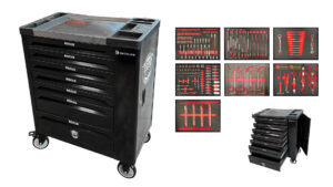 ROOKS Szafka narzędziowa HOME GARAGE z narzędziami 257 elementów