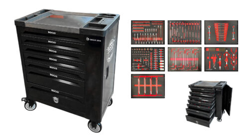 ROOKS OKG-01.3010 Szafka narzędziowa HOME GARAGE z narzędziami 257 elementów