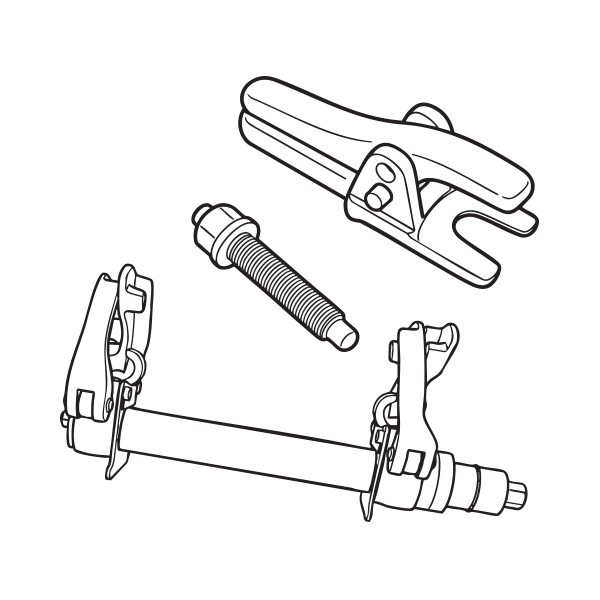 Narzędzia do sworzni, drążków i łożysk