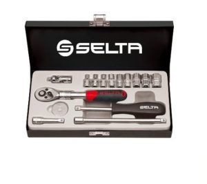 SELTA Zestaw narzędziowy 1/4" 16 części