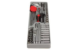 SELTA Zestaw narzędzi 1/4" 64 elementy moduł 1/3