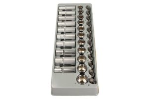 SELTA Zestaw nasadek HEX i TORX 3/8" 33 elementy moduł 1/3