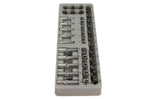 SELTA Zestaw nasadek TORX i SPLINE 3/8" 38 elementów moduł 1/3