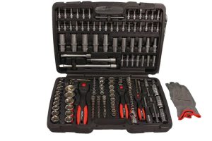 SELTA Zestaw narzędziowy 1/4" 3/8" 1/2" 172 części