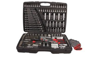 SELTA Zestaw narzędziowy 1/4" 3/8" 1/2" 215 części