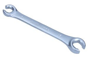 SELTA Klucz oczkowy otwarty do przewodów 14 x 17 mm