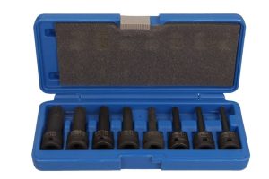 SELTA Zestaw bitów udarowych TORX 1/2" 8 elementów T30-T80