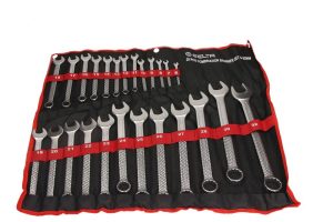 SELTA Zestaw kluczy płasko-oczkowych 25 elementów 6-32 mm