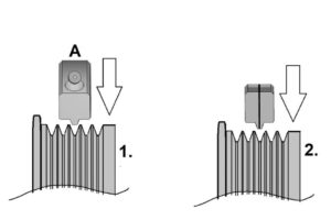 LASER Narzędzie kontrolne do osiowości kół pasowych