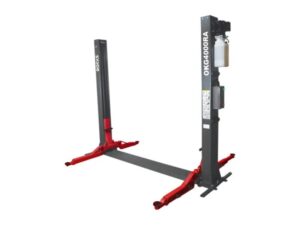 ROOKS OKG-4000RA Podnośnik dwukolumnowy elektrohydrauliczny 4T łączony dołem na ramie