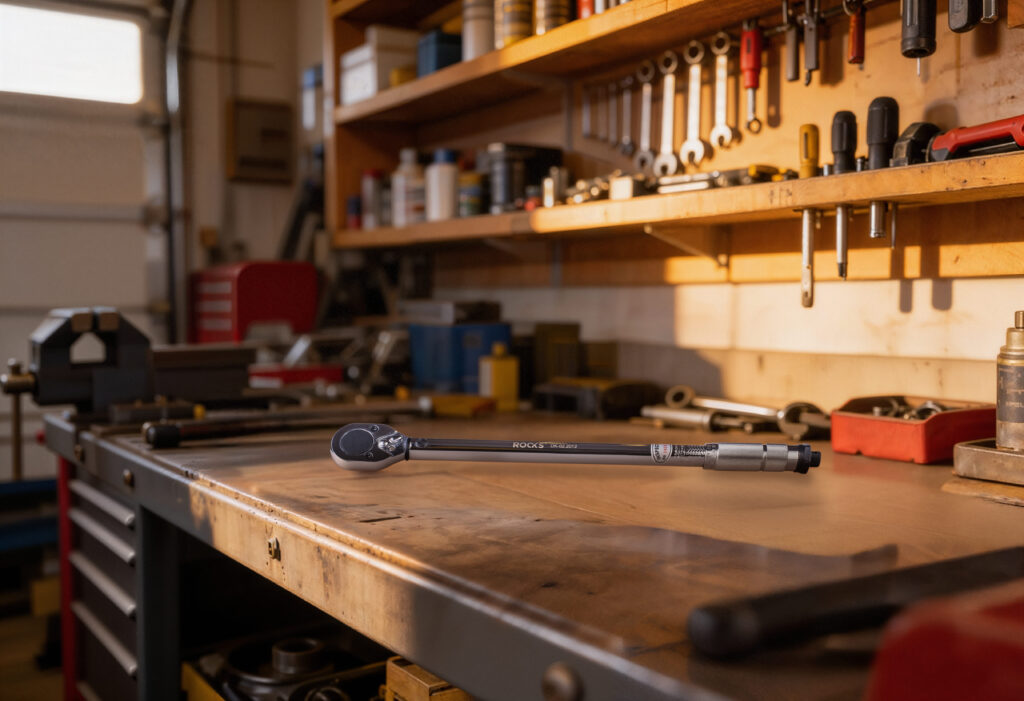 ROOKS Klucz dynamometryczny STANDARD 1/2" 42-210 Nm w garażu majsterkowicza