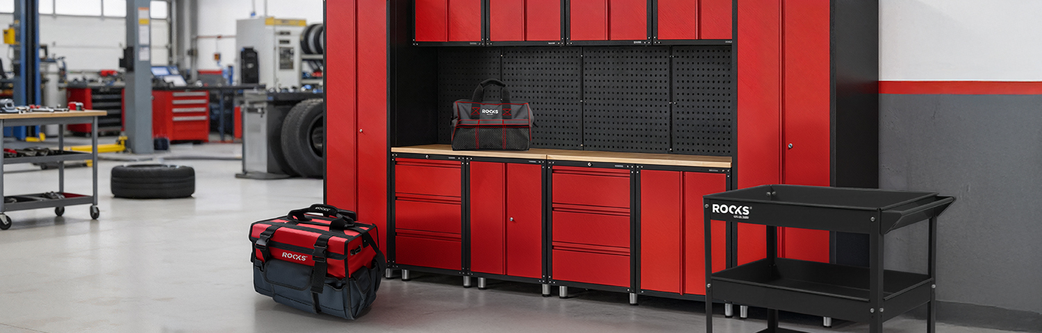 TOP 5 sposobów na przechowywanie narzędzi z ROOKS